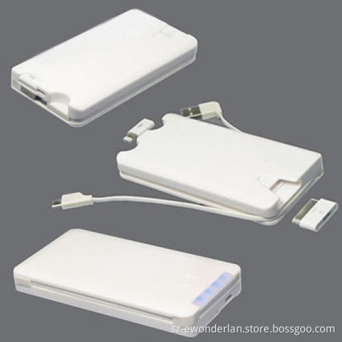 Portable Power Bank with Multi-connector